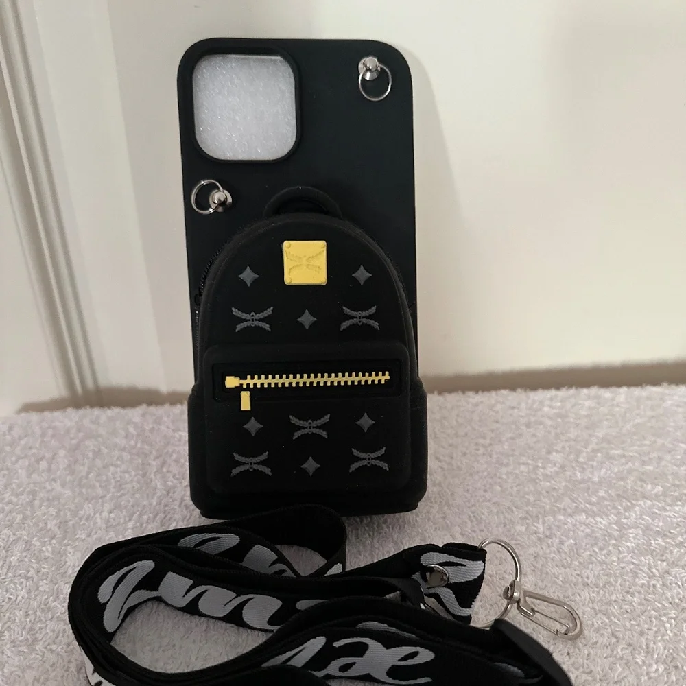 iPhone 12 pro max case crossbody with adjustable strap